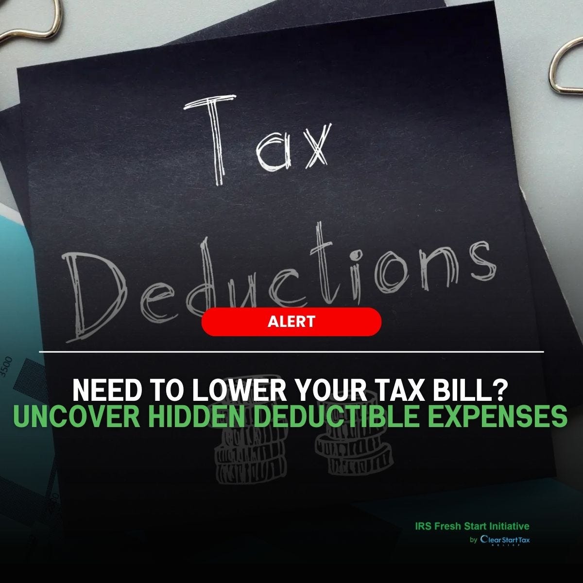 Discover Hidden Tax Deductions That Could Save You Money by IRS Fresh