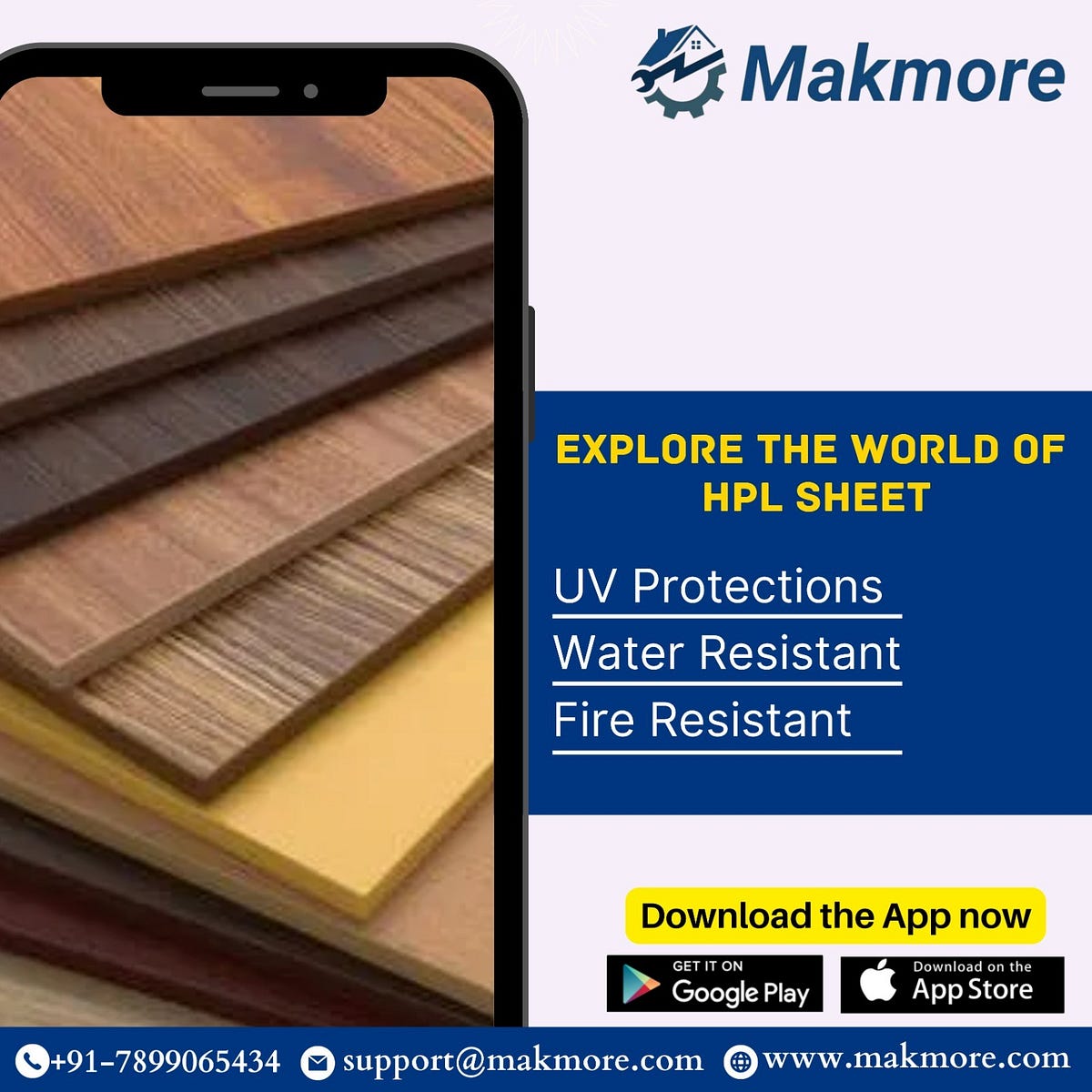 HPL Sheet distributor in Karnataka Makmoreindia Medium