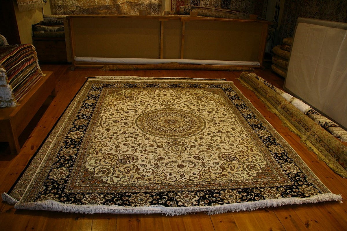 Persian Carpet. The biggest distinction that sets rug… by