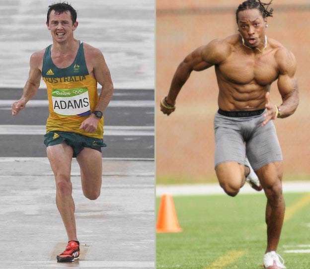 Marathon Runner Vs Sprinter