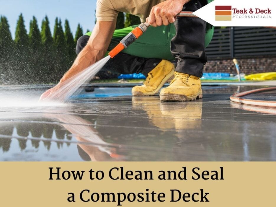 How to Clean Teak Furniture Properly by Teak & Deck Professionals