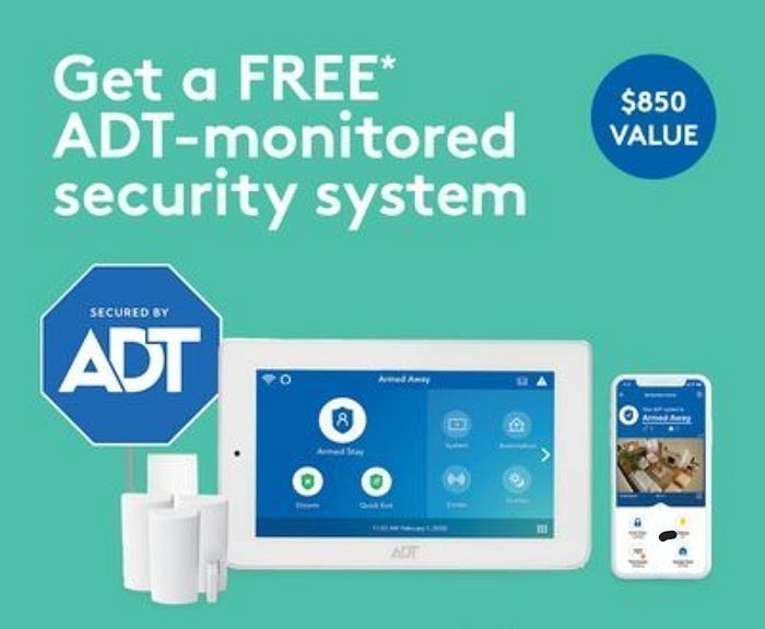 ADT Home Security Camera Burglar Alarms Los Indios, TX Medium