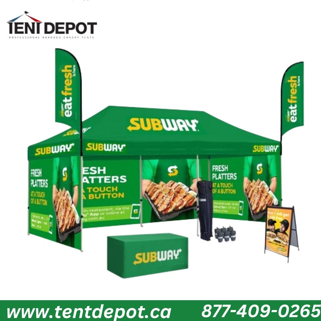 How Many Tables Can You Fit Under a 10x10 Canopy Tent? by Tent Depot