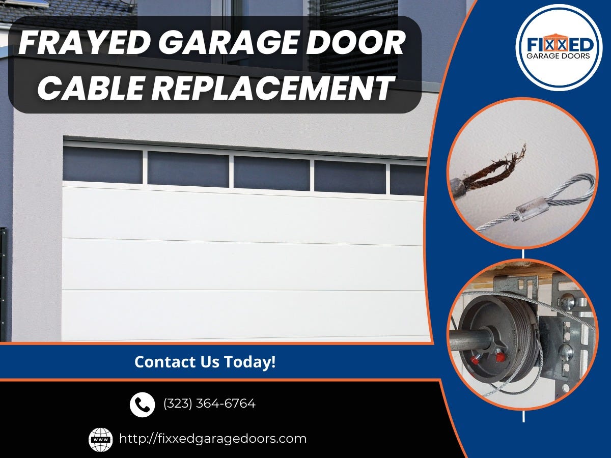 Replacing Garage Door Cables A Comprehensive Guide to Installation and