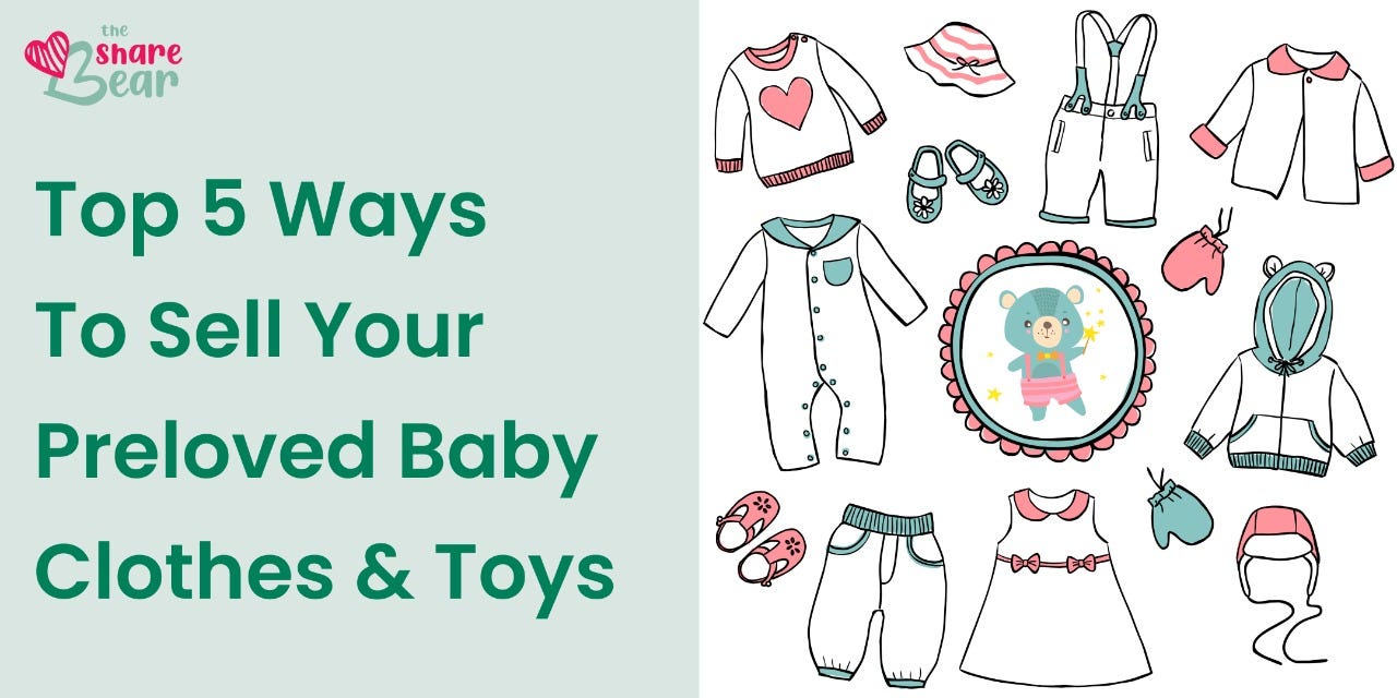 Best Ways to Sell Used Baby Clothes by Thesharebear Medium