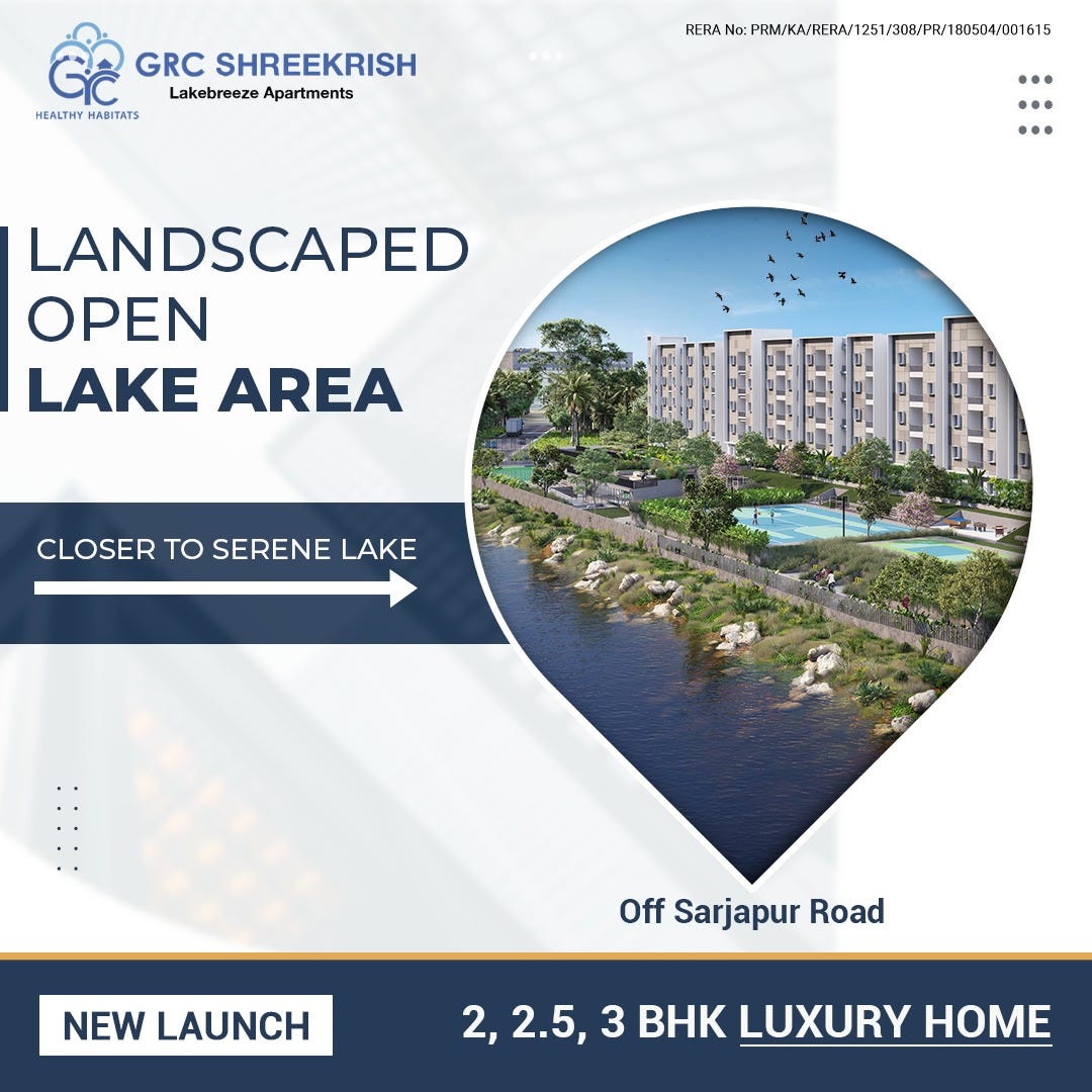 2 BHK Flats for Sale in Sarjapur Road by GRC Subhiksha GRC Subhiksha