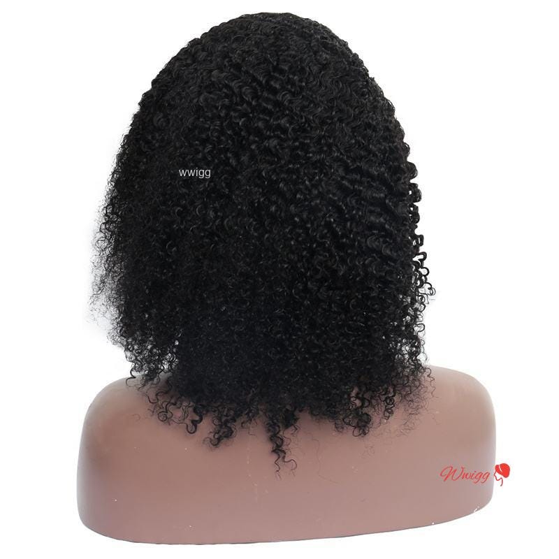 Short Curly Hair In Black And Gold Gradient Headline It wig wam do ya