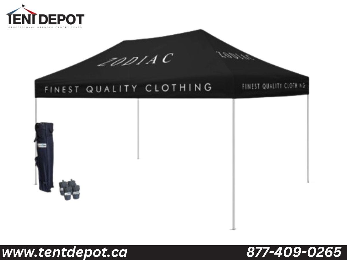 How Many Tables Can You Fit Under a 10x10 Canopy Tent? by Tent Depot