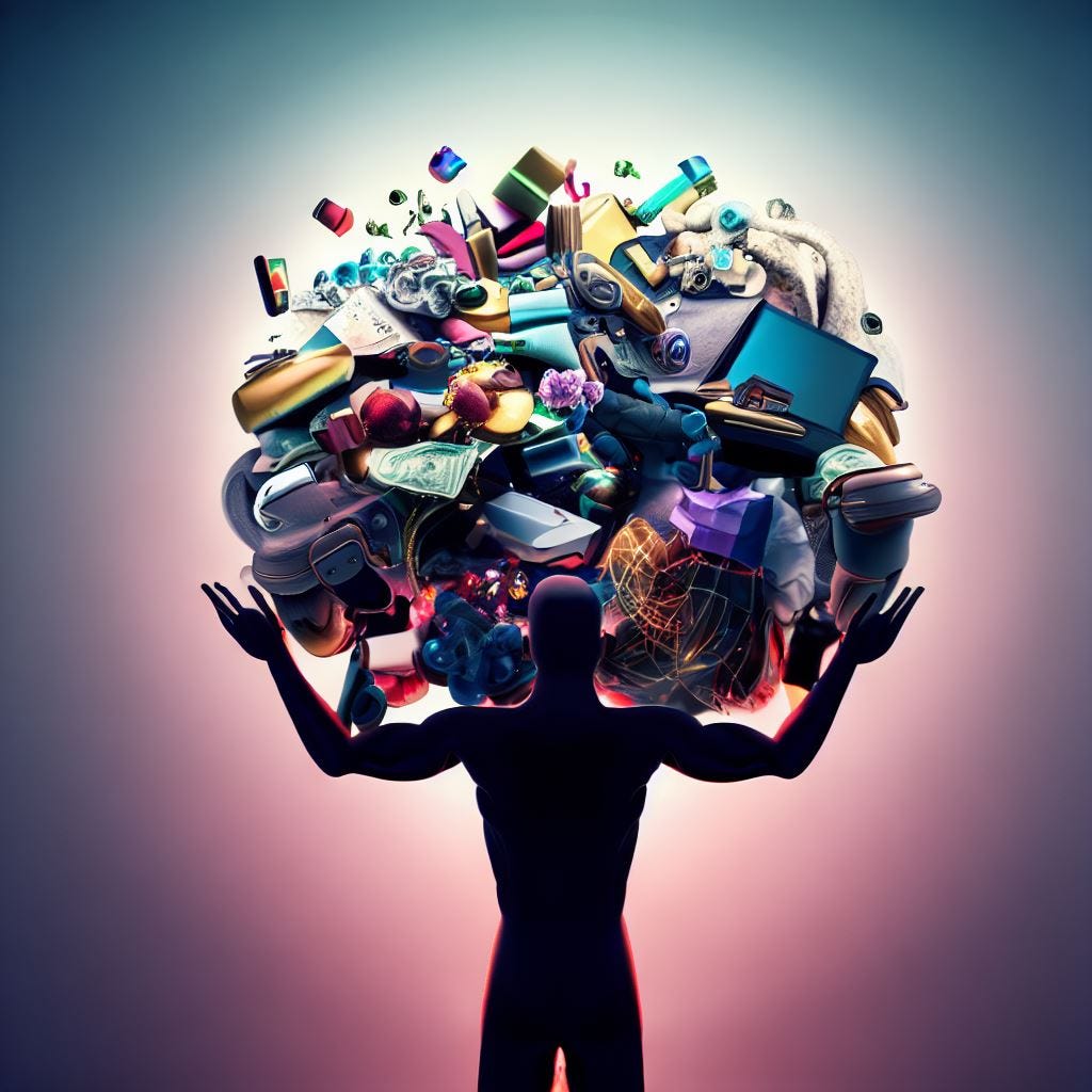 All You Need.. And it’s not chasing endless wants…. by Phil Van Auken