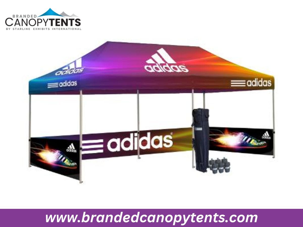 Boost Your Outdoor Branding with Custom Pop Up Tents by Branded