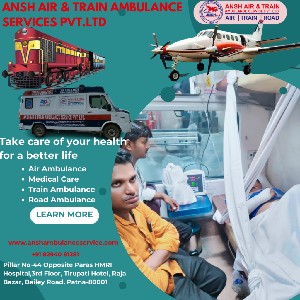 Allinone Critical Patient Transport Ansh Air Ambulance Services from