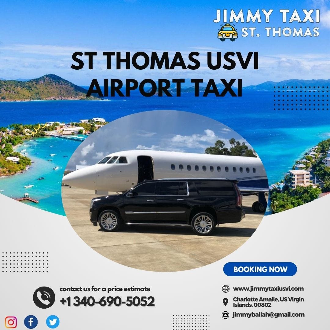 St Thomas Airport Taxi Jimmytaxiusvi Medium