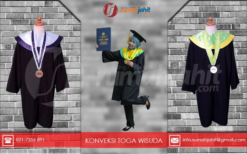 Ukuran atau Size Untuk Toga Wisuda by Toga wisuda Medium