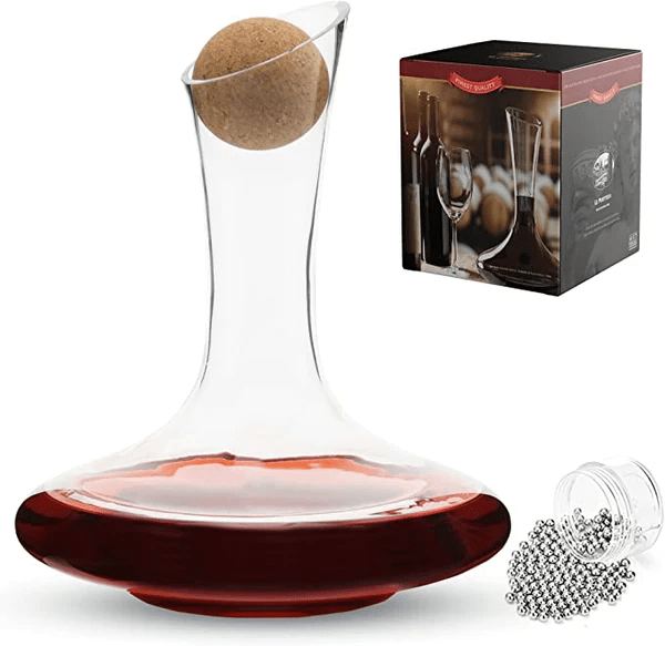 Wine decanter. Wine decanting has been practiced for… by Leportteus