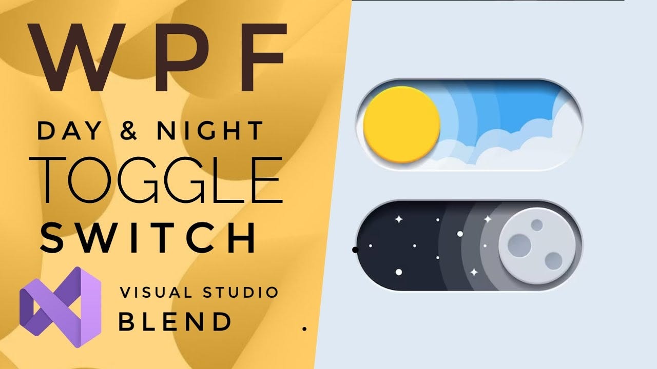WPF Tutorial DASHBOARD design in Visual studio blend Handy Controls