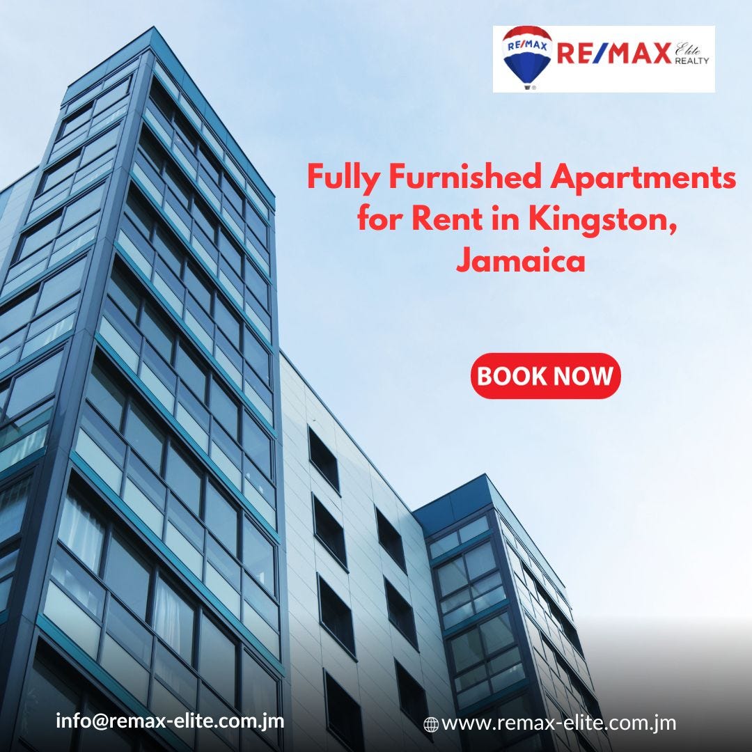 Fully Furnished Apartments for Rent in Kingston, Jamaica Remax Elite