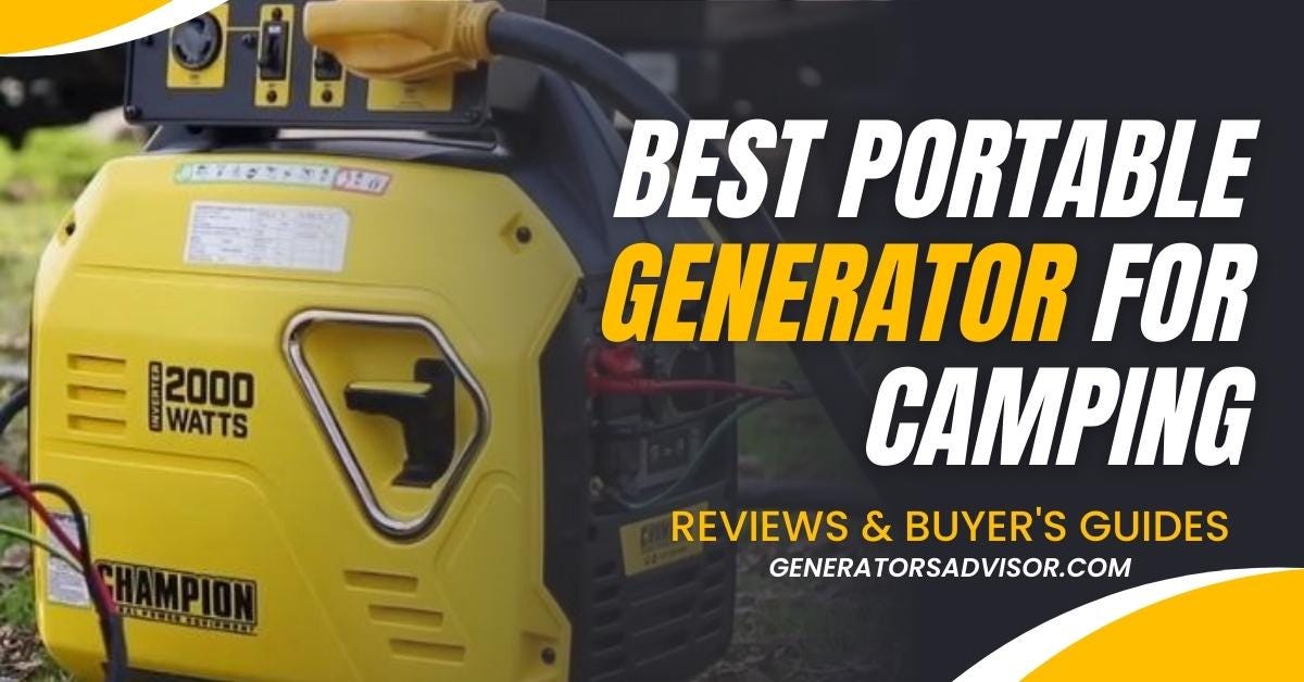 Top 11 Best Camping Generators — Review And Buyer’s Guide