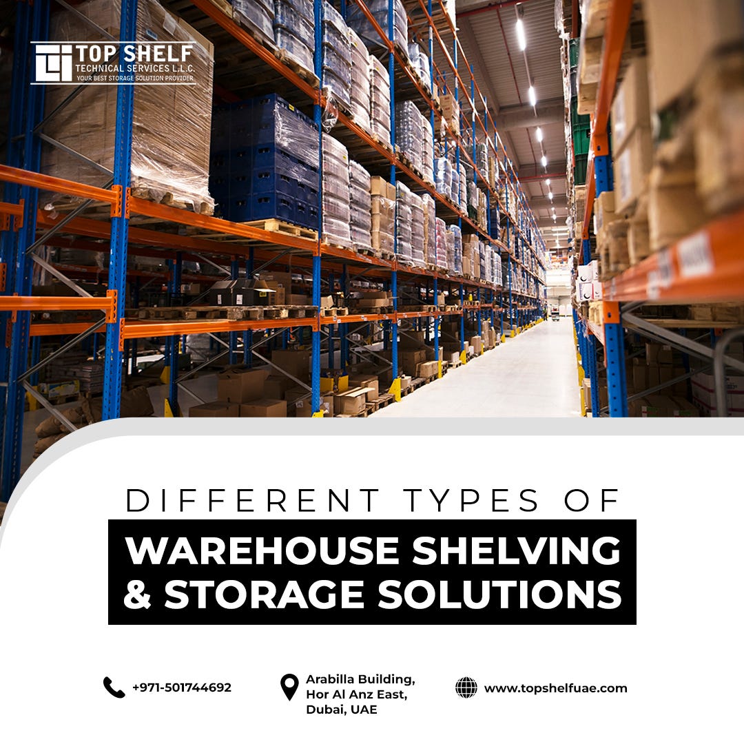Various Types of Slotted Angle Shelving by Top Shelf Technical
