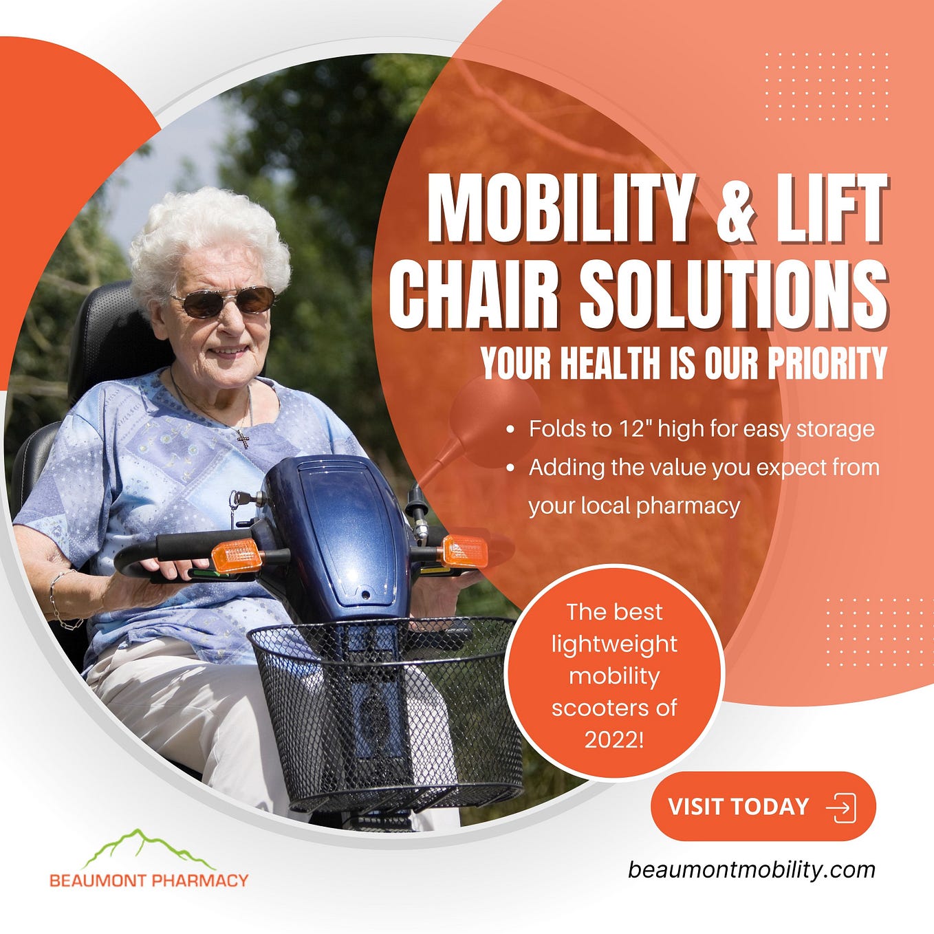 Electric Scooter For Senior. Beaumont Pharmacy 835 N Highland… by