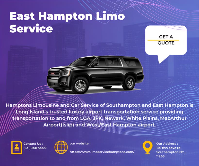 Hamptons Limo Service Hamptons Limousine limo service hamptons Medium