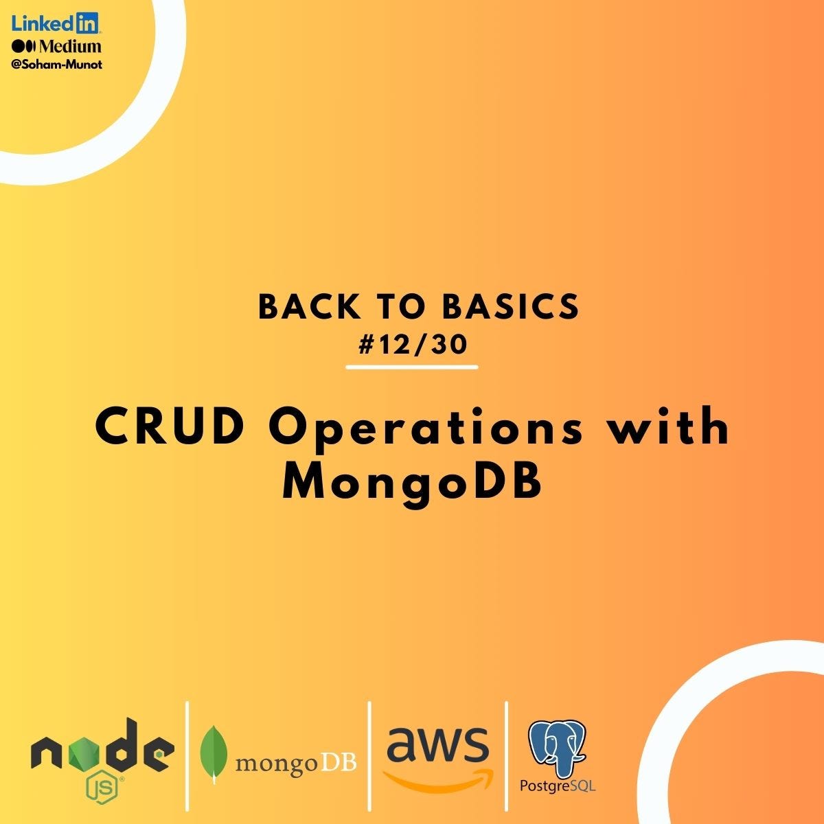 CRUD operations of MongoDB in Node.js by Sajib Barua Medium