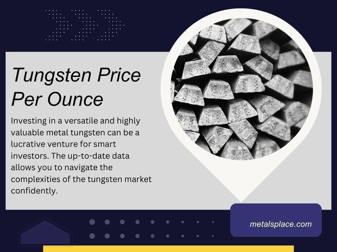 Tungsten Price Per Gram. Strategic Insights Tungsten Price… by