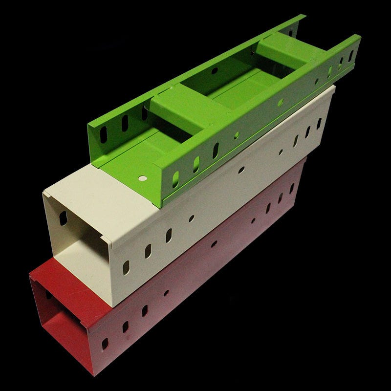 The difference between the price of trough cable tray and ladder cable