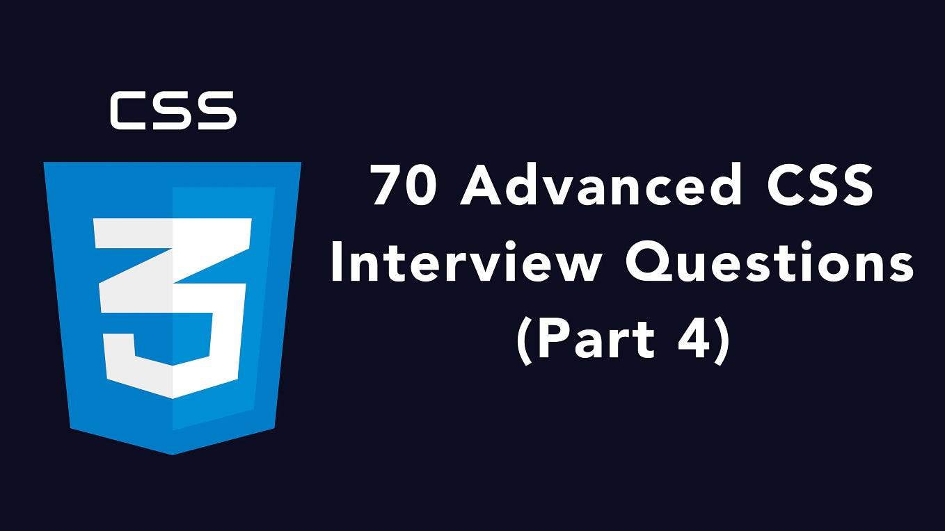 Part 3 40 Advanced HTML Interview Questions with Answers and Code