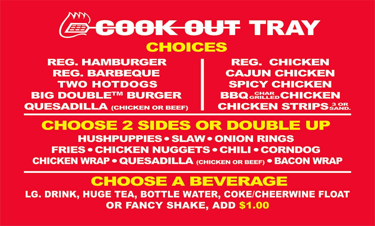 CookOut Menu Price Menuchick Medium