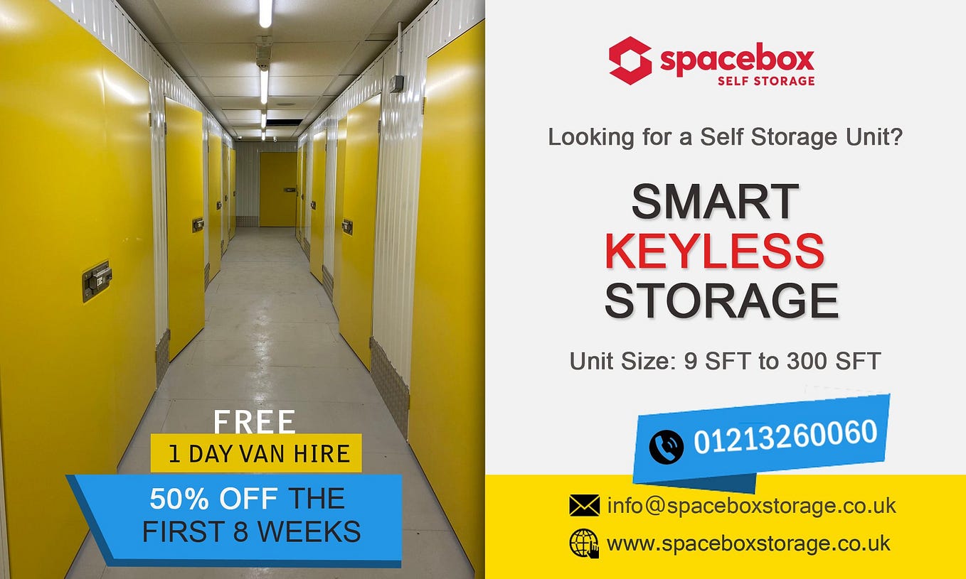 Best Self Storage Birmingham. Repossess Your Personal Space Declutter