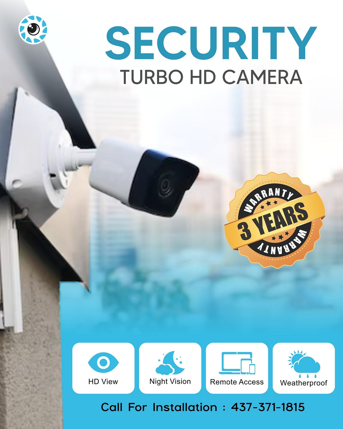 CCTV with Security Alarm System in Brampton Home Surveillance SS