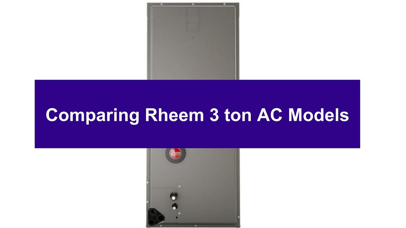 Why the Rheem 3 Ton AC Is Ideal for Large Homes by Budget Air Supply