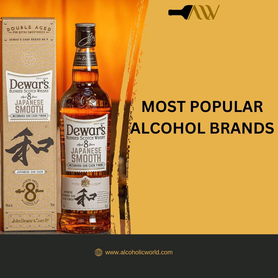 The Top Most Popular Alcohol Brands In The World Alcoholworldinfo