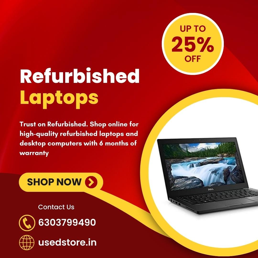 How to Upgrade Your Refurbished Laptop for Peak Performance by used store Jun, 2024 Medium