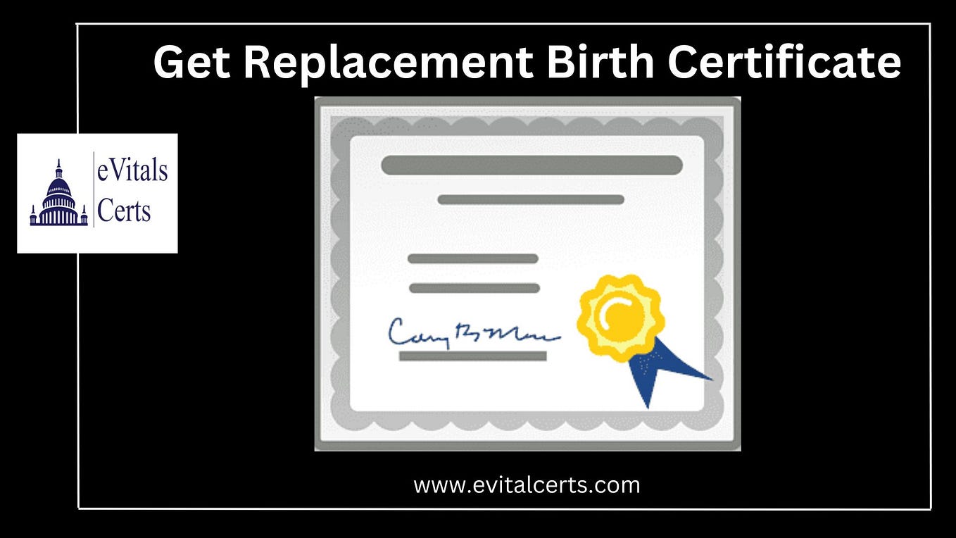 Get Birth Certificate Online E Vital Certs Medium