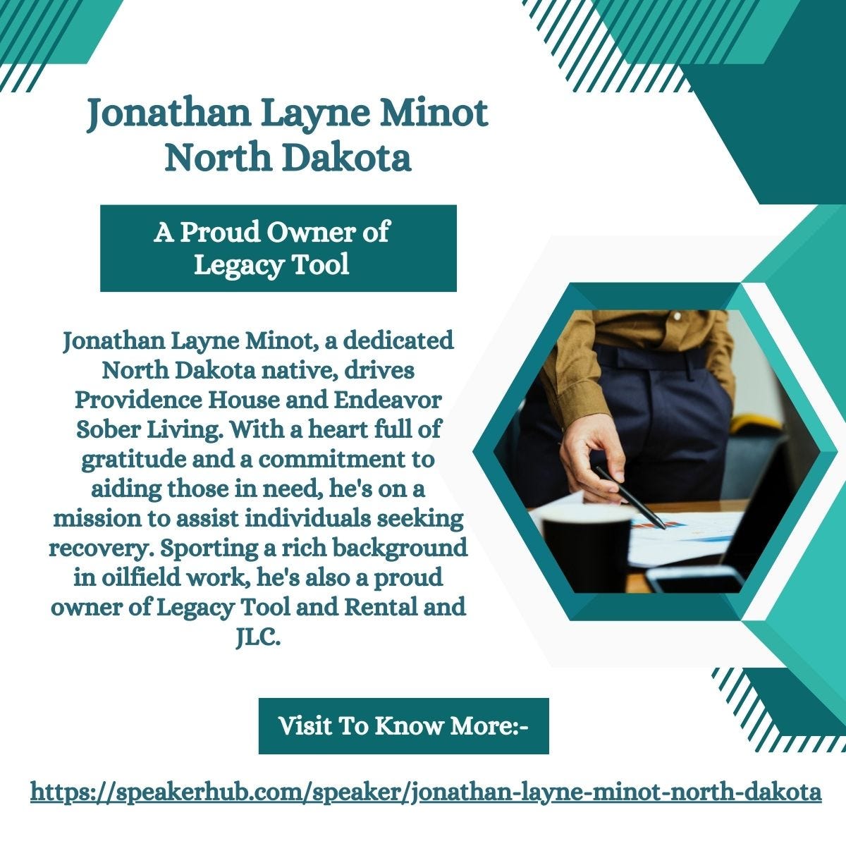 Jonathan Layne Minot North Dakota — The Founder of Providence House & Endeavor Sober Living