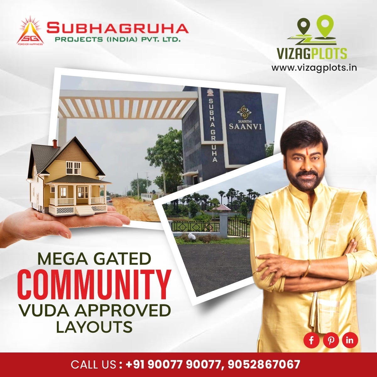 Gated Community Plots in Vizag Subhagruha Plots by vizag plots Medium