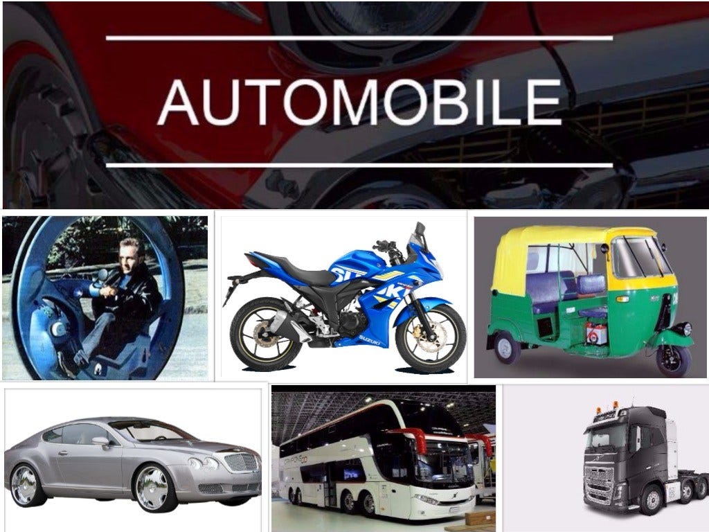Classification of Automobile. The automotive vehicle is an own… by Amit Kumar Ghosh Medium