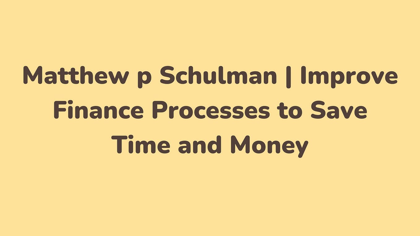 Matthew p Schulman Investment Management Types, Jobs and How Does It