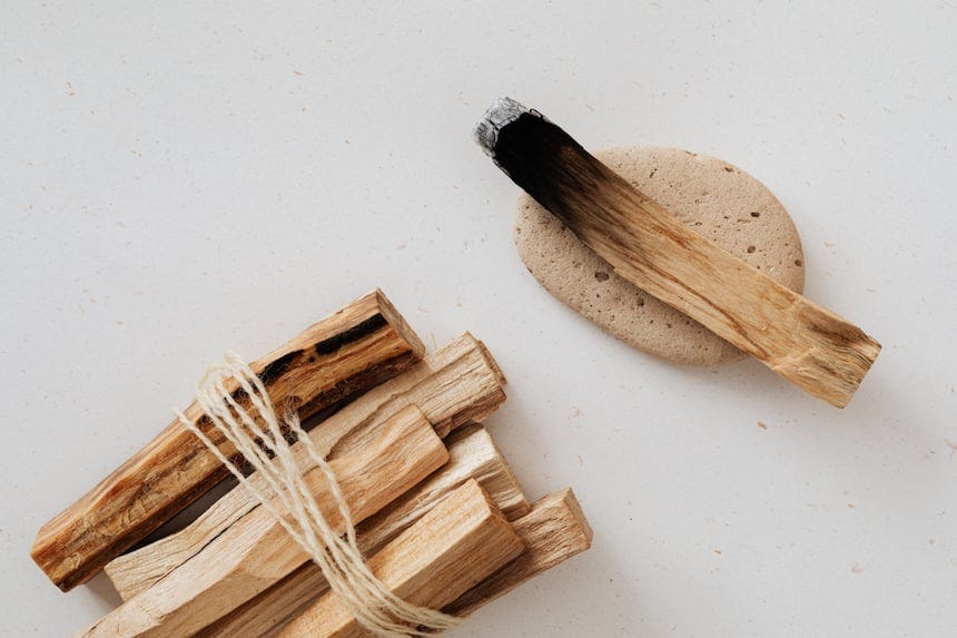 Palo Santo and Sage benefits Dahliaflower Medium