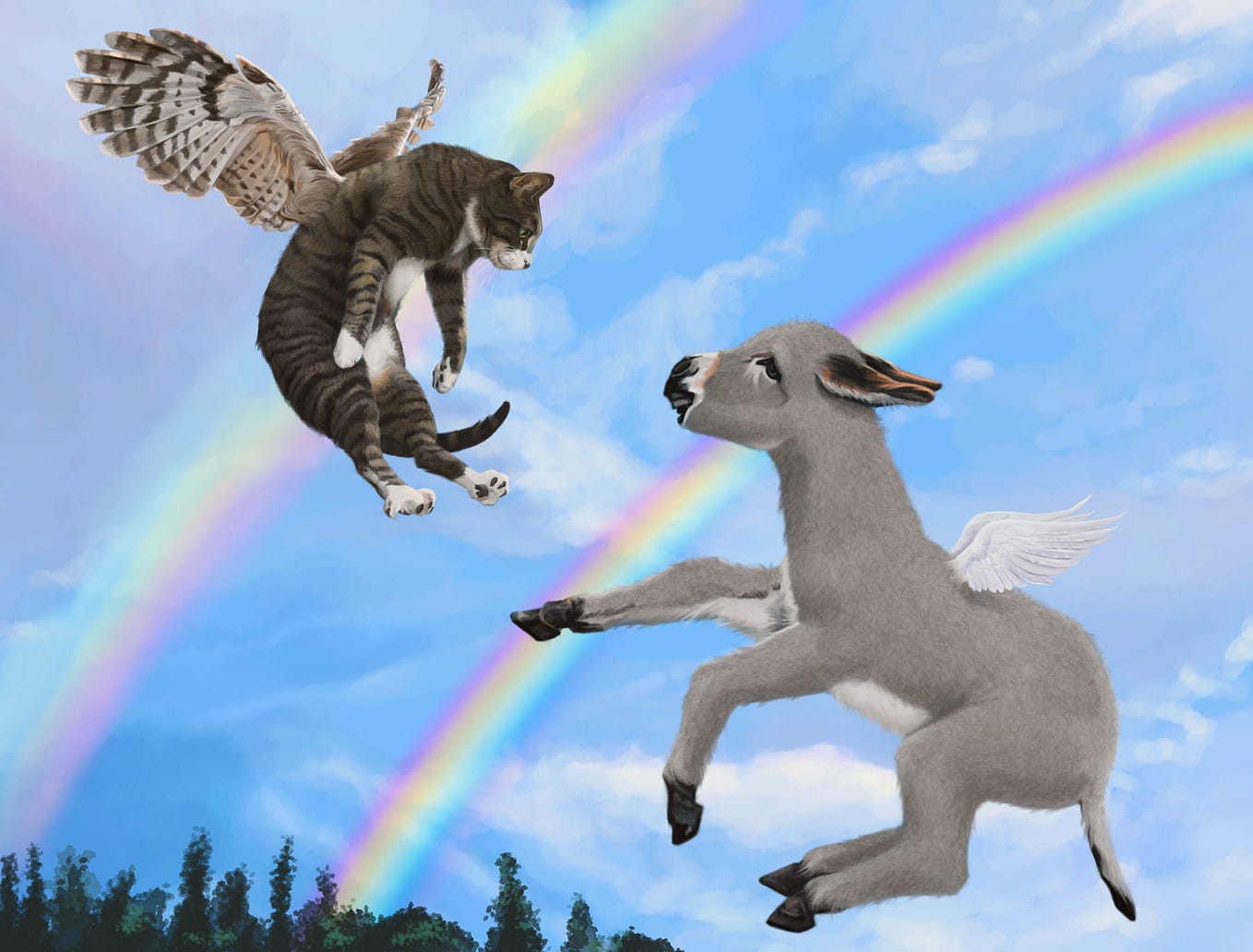 Famine’s Intervention. The Four Horsemen of the Apocalypse… by R