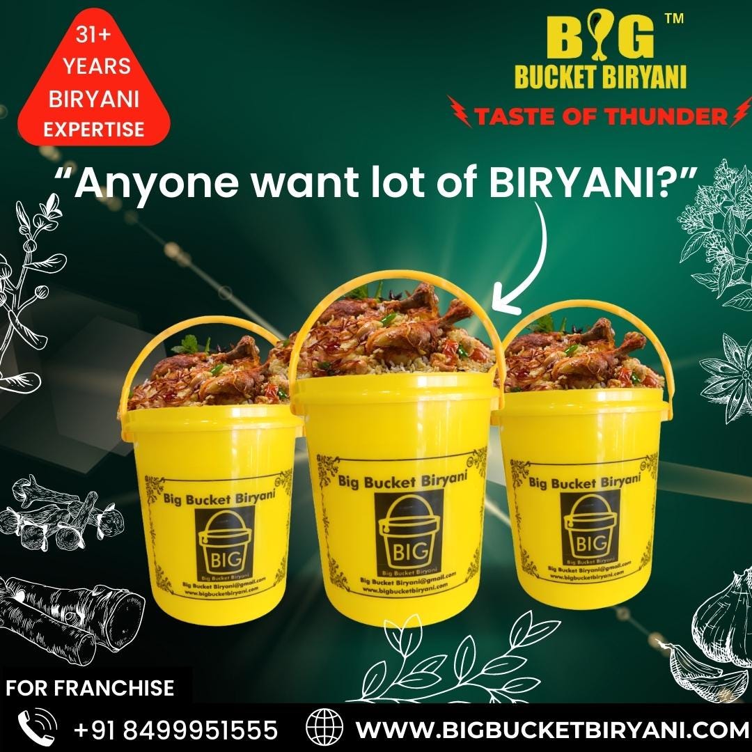BEST BUCKET BIRYANI IN HYDERABAD Bigbucketbiryani Medium