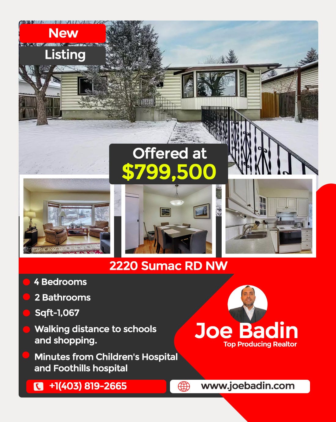 Best real estate agent Calgary JOEBADIN Joe Badin Medium