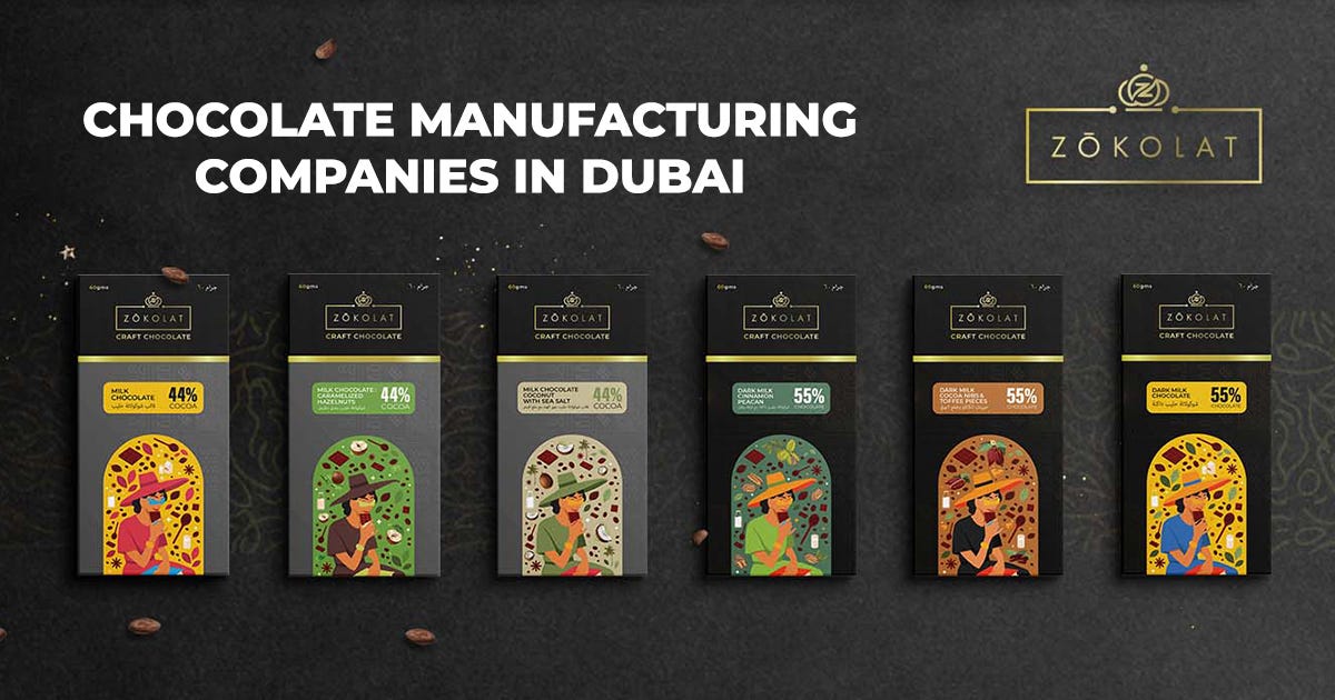 One of the Best Chocolate Manufacturing Companies in Dubai by Zokolat