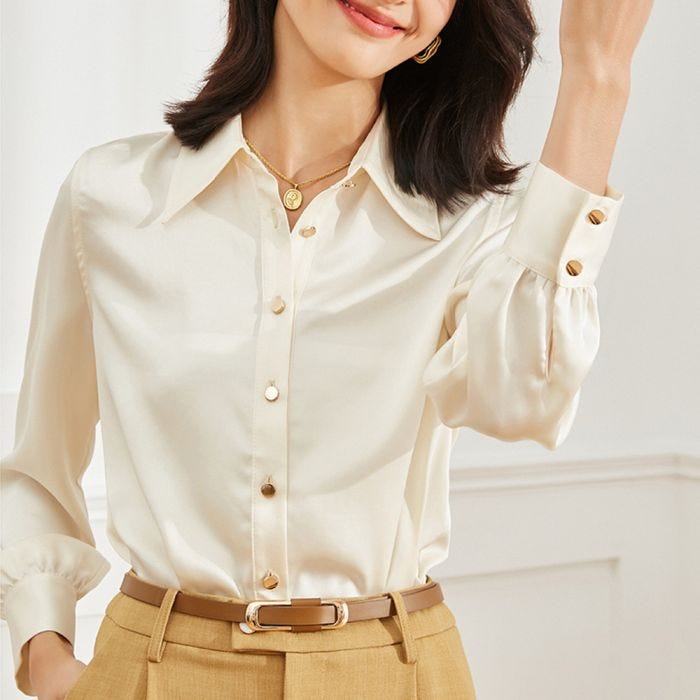 How to Whiten Silk. White silk can lose that famous shine… by