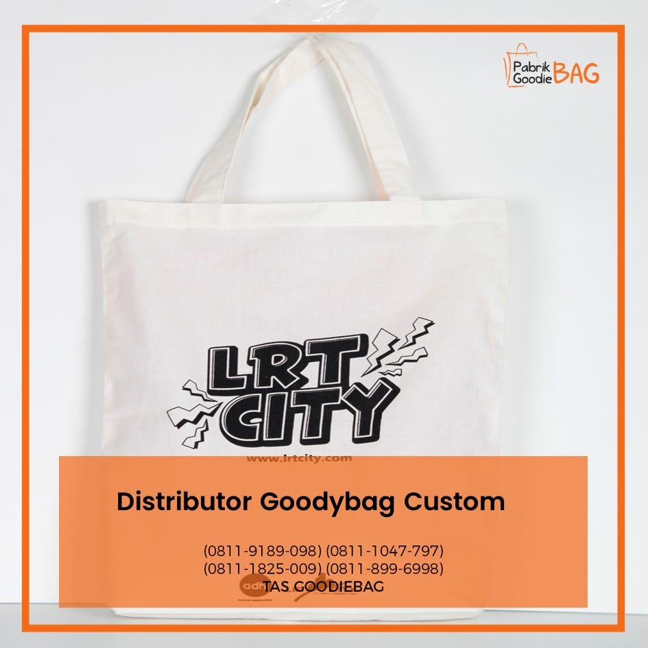 Harga Goodybag Custom Toko Kain Goody Bag Polos Medium