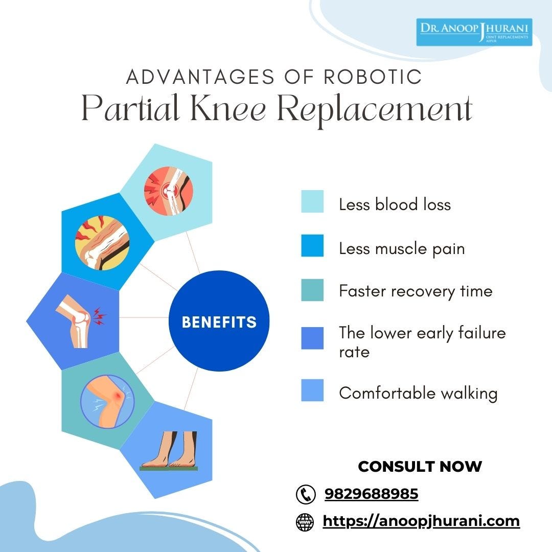 The benefits of robotic knee replacement surgery by Dr. Anoop Jhurani