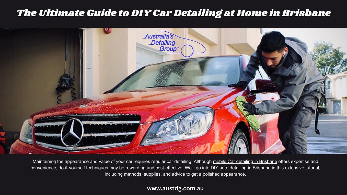 Mobile Car Detailing Brisbane Car Detailing Logan — Brisbane austdg Medium