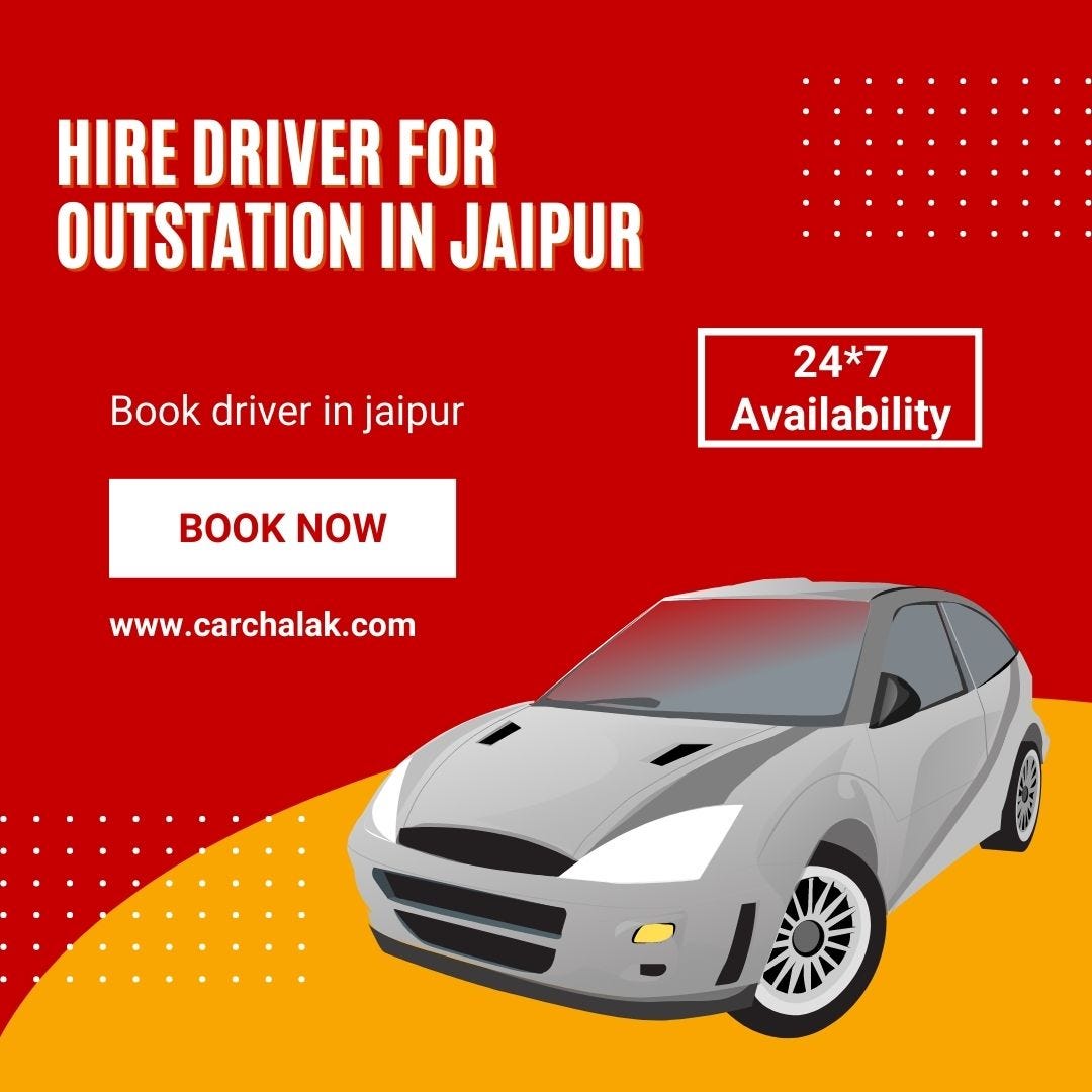 Carchalak Hire Professional Drivers on Hourly Basis Car Chalak Medium