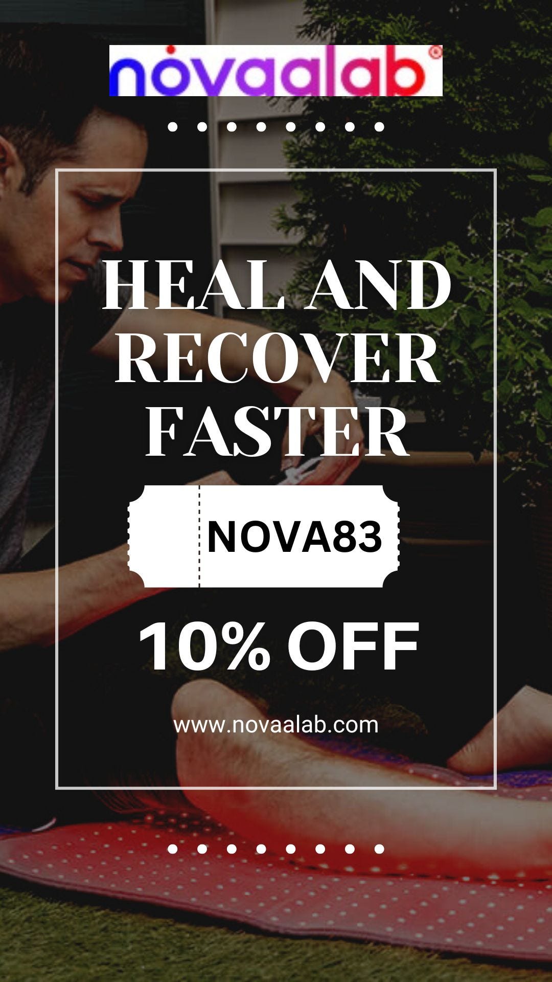 NOVAA LIGHT PAD for back pain — Novaa Lab NovaaLab Medium